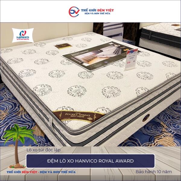 Đệm lò xo Hanvico Royal Award 7